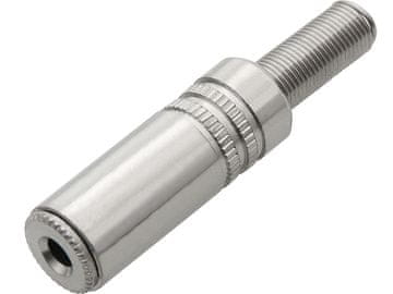 Blow 0838# Utičnica jack 3.5 mm na kabel metal