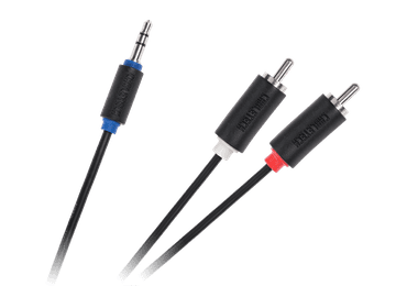 Cabletech Kabel Jack 3.5-2RCA 10m Cabletech standard