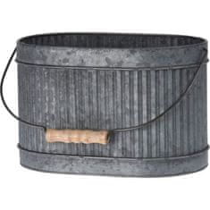 HOMESTYLING Lonac za cvijeće KO-FZ3000930 ukrasni set od 3 komada VRTNO CVIJEĆE ovalno