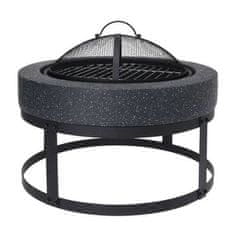 ProGarden Kamin KO-CM7000260 prijenosni s roštiljem od umjetnog betona / metala