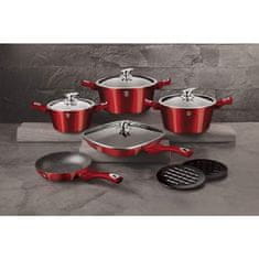 Berlingerhaus Set posuđa BH-7142 11 ks Burgundy Metallic Line
