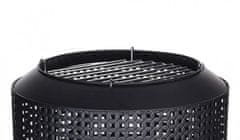 ProGarden Kamin KO-FB8200820 s metalnom rešetkom za roštilj 50 x 50 cm