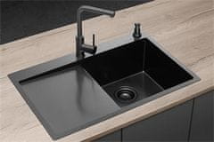 Concept Sudoper od nehrđajućeg čelika s ocijedačem NANO coat TITANIA right DNN1045dsr