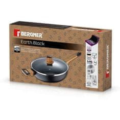 Bergner Duboka tava s neprianjajućom površinom BG-34628-BK 28 cm Earth Black