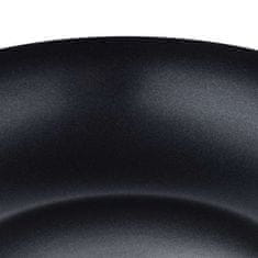 Bergner WOK tava s neprianjajućom površinom BG-34627-BK 28 cm Earth Black