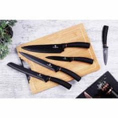Berlingerhaus Set noževa BH-2421 in a stand 8 pcs Black Rose Collection