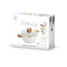 Bergner Tepsija BG-30643-CR s neprianjajućom površinom i poklopcem 28 cm Naturally