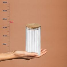 Kela Kutija za pohranu KL-15283 Dorothea čaša prozirna 18,0 cm 9,0 cm 0,9 l