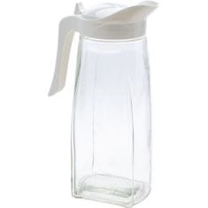 EXCELLENT Čajnik KO-024001980bila Stakleni kuhalo za čaj i vodu 1,5 l bijelo