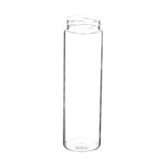 Bergner Boca BG-20121-BK Prijenosna staklena boca s poklopcem od nehrđajućeg čelika 600 ml