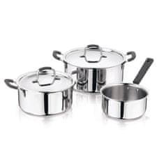 Masterpro Set posuđa BGEU-5539 FOODIES 5 ks steel