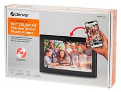 Denver Digitalni okvir za fotografije PFF-1021 BLACK