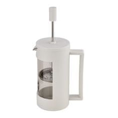 Bergner Posude za čaj i kavu BG-38360-GY LINES French Press 350 ml bijela
