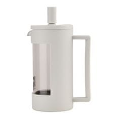 Bergner Posude za čaj i kavu BG-38360-GY LINES French Press 350 ml bijela