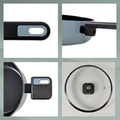 Kela Set lonaca KL-15200 Mira s keramičkom površinom 5 kom, dimno plava