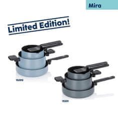 Kela Set lonaca KL-15200 Mira s keramičkom površinom 5 kom, dimno plava