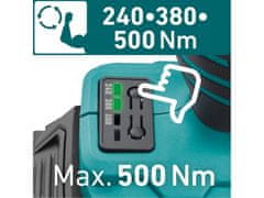 Extol Industrial Udarni ključ 8791814 1/2" baterija SHARE20V, 500Nm, BEZ ČETKICA, 2Ah