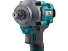 Extol Industrial Udarni ključ 8791814 1/2" baterija SHARE20V, 500Nm, BEZ ČETKICA, 2Ah