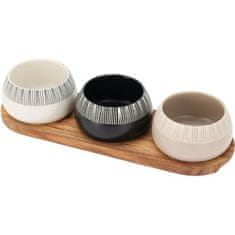 EXCELLENT Set zdjela KO-210001240 s daskom za rezanje, 3 kom.