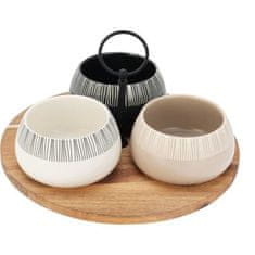 EXCELLENT Set zdjela KO-210001230 s daskom za rezanje, 3 kom.