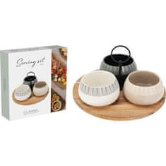 EXCELLENT Set zdjela KO-210001230 s daskom za rezanje, 3 kom.