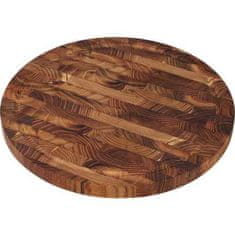 EXCELLENT Daska za posluživanje i rezanje KO-210001330 tikovina 28 x 2 cm