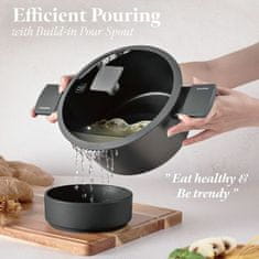 Berlingerhaus Set posuđa BH-8140 10 ks Antracit Collection