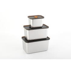 CS Solingen Set posuda za hranu Solingen CS-101602 Set od 3 posude za hranu s poklopcem 550, 1500, 2100 ml