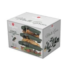 Berlingerhaus Posuda za hranu BH-8791 Set od 3 mat zelene kolekcije