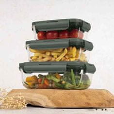 Berlingerhaus Posuda za hranu BH-8791 Set od 3 mat zelene kolekcije