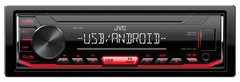 JVC JVC KDX-162 Autoradio USB CRVENA