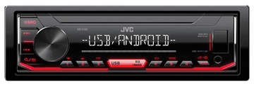 JVC JVC KDX-162 Autoradio USB CRVENA