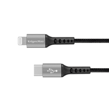 slomart Kabel USB tipa C - priključak Lightning C94 MFi 1 m Kruger&Matz