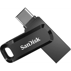 SanDisk 256GB Ultra Dual Drive Go USB-C/A 3.2 USB ključ (crni)