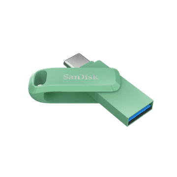 SANDISK 1TB Ultra Dual Drive Go USB-C/A 3.2 USB stick (zelena)