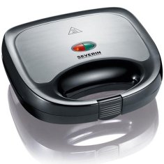 Severin Roštilj za sendviče nehrđajući čelik ploče s neprianjajućim slojem 600 W