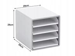 Verkgroup Stolni organizator za dokumente A4 formata s ladicama