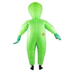 JOJOY® Napuhljiv kostim izvanzemaljac za Halloween i cosplay, zabavan kostim s ventilatorom (2 komada) | U2FOMAN