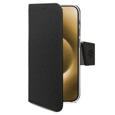 CELLY Futrola-novčanik za mobitel, crna, eko koža