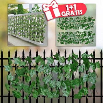 HOME & MARKER® Zložljiva vrtna ograda 1+1 gratis, sklopiva, zaštitna | G2REENFENCE