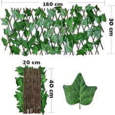 HOME & MARKER® Zložljiva vrtna ograda 1+1 gratis, sklopiva, zaštitna | G2REENFENCE
