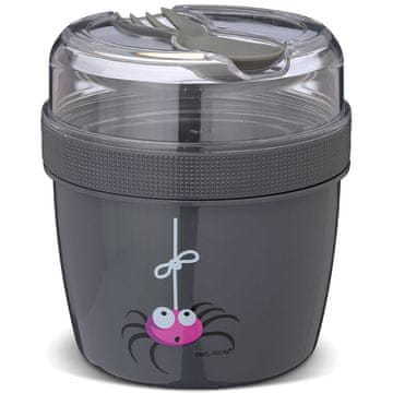 Carl Oscar N'ice Cup - Kutija za ručak s tanjurom za hlađenje sive boje