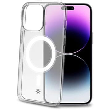 CELLY Mag TPU maska kompatibilna s MagSafeom za iPhone 15 Pro Max prozirna