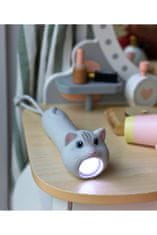 Rabbit&Friends Mimi silikonska lampa u obliku mačke, USB-C