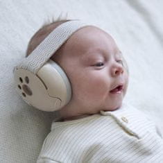 ZAZU Premium slušalice s poništavanjem buke za bebe i malu djecu, bež boje