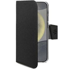 CELLY Novčanik futrola za Galaxy S24 5G crna