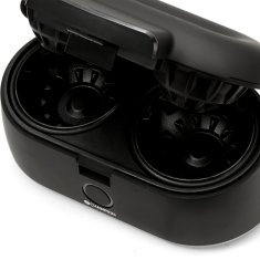 Champion Aparat za dvostruke zdjelice za vafle 1000 W crni