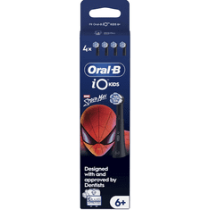 Oral-B iO Kids 6+ Marvel Spiderman, hlavice pro zubní kartáček - 4 ks