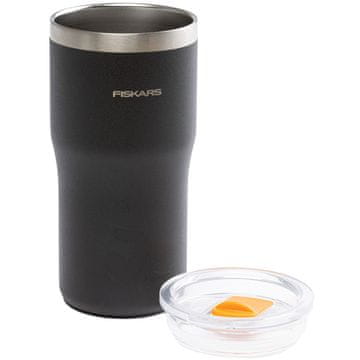 Fiskars Termos šalica crna 0,5 L, šalica za ponijeti