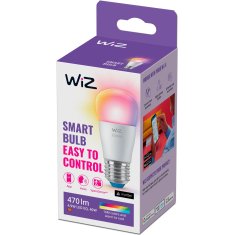 WiZ WiFi pametna LED žarulja E27 P45 40W 470lm u boji